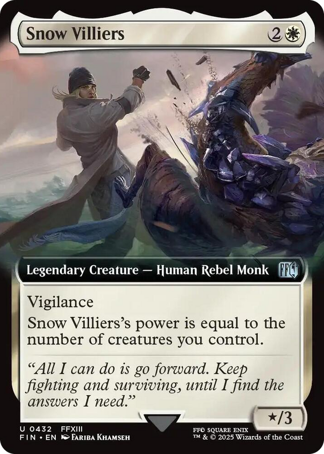 0432 Snow Villiers (Extended Art) U FINAL FANTASY