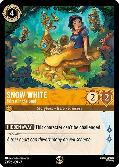 0023 Snow White - Fairest in the Land Promo Disney Lorcana Promo Cards