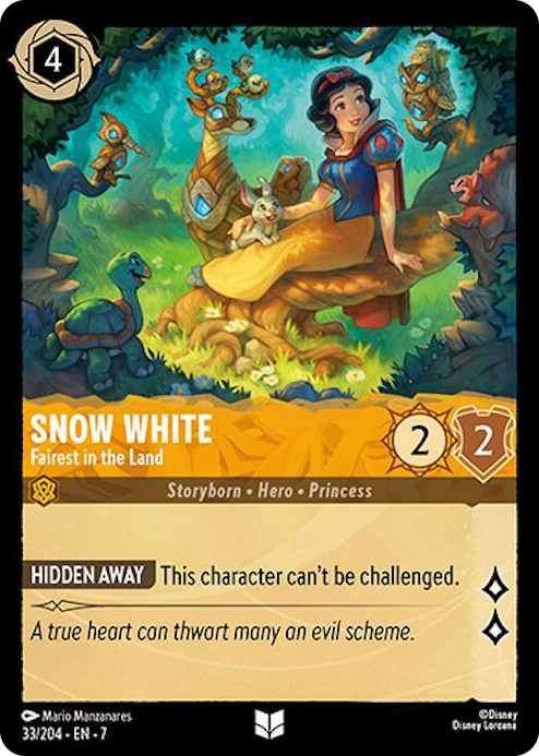 0033 Snow White - Fairest in the Land Uncommon Archazia's Island