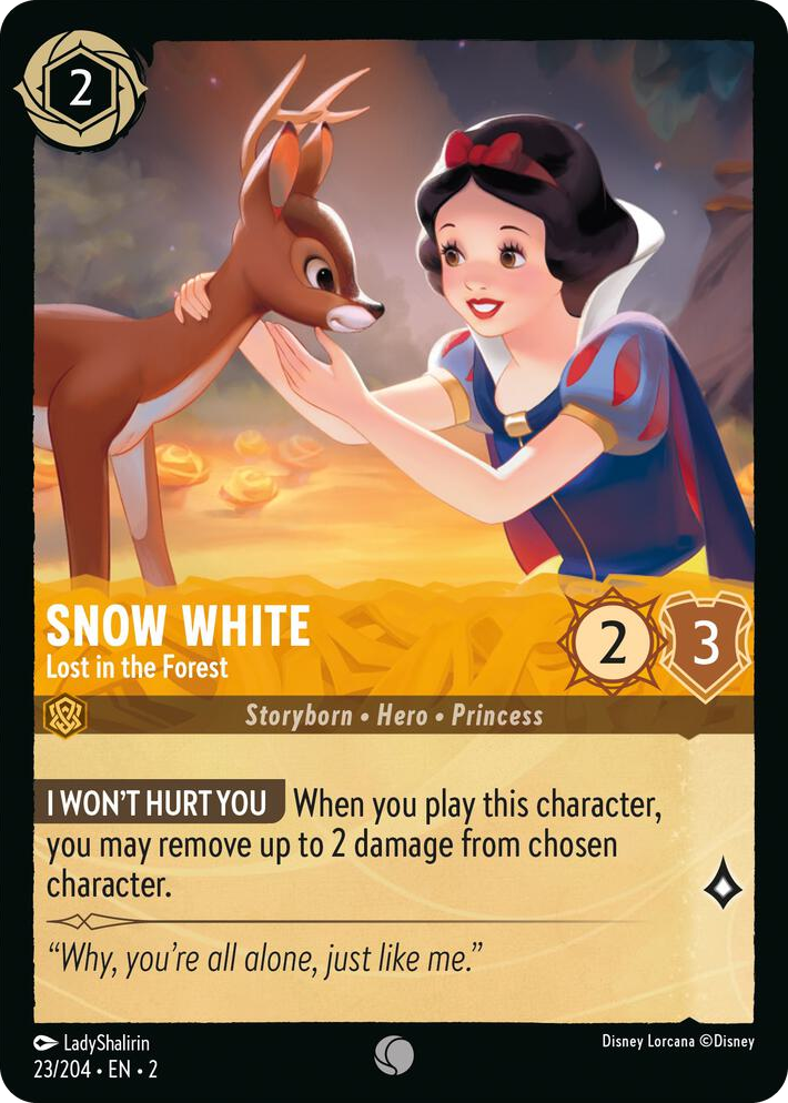 0023 Snow White - Lost in the Forest Common Rise of the Floodborn