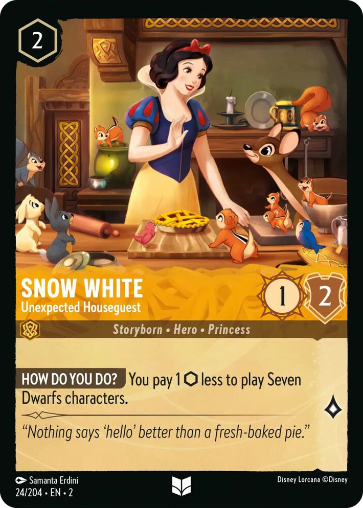 0024 Snow White - Unexpected Houseguest Uncommon Rise of the Floodborn