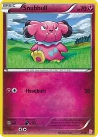 0011 Snubbull (#11) Common XY Trainer Kit: Sylveon & Noivern
