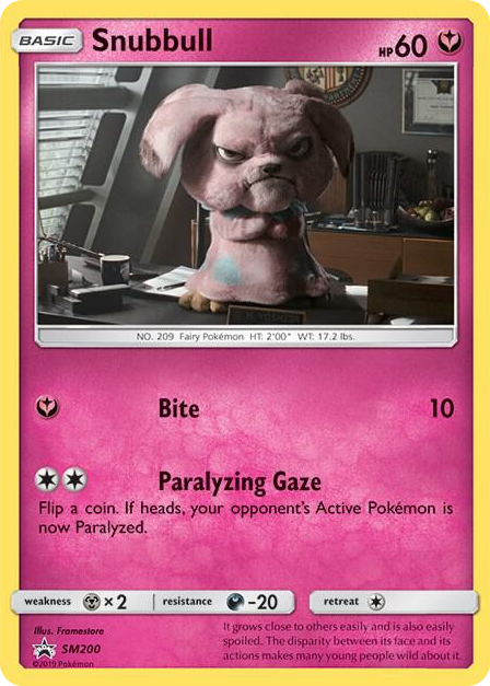 SM200 Snubbull - SM200 (In-Store Event Promo) Promo SM Promos