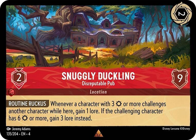 0135 Snuggly Duckling - Disreputable Pub Rare Ursula's Return