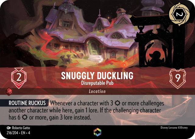 0216 Snuggly Duckling - Disreputable Pub (Enchanted) Enchanted Ursula's Return