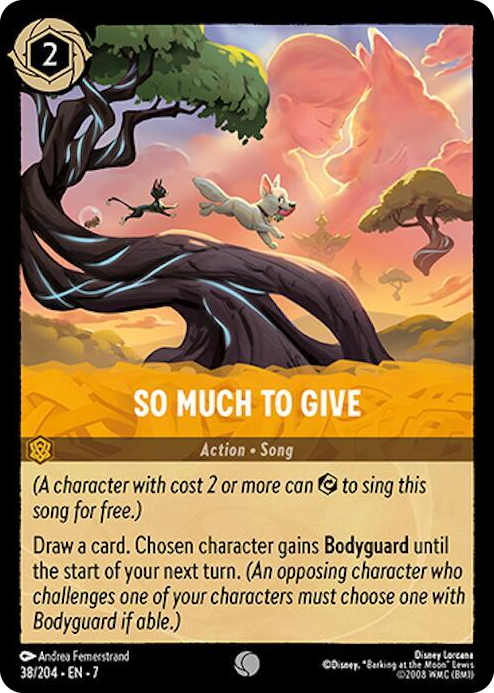 0038 So Much to Give Common Archazia's Island