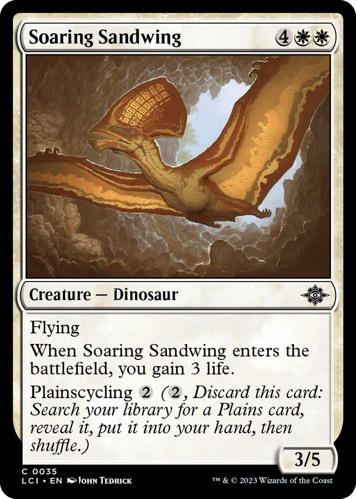 0035 Soaring Sandwing C The Lost Caverns of Ixalan