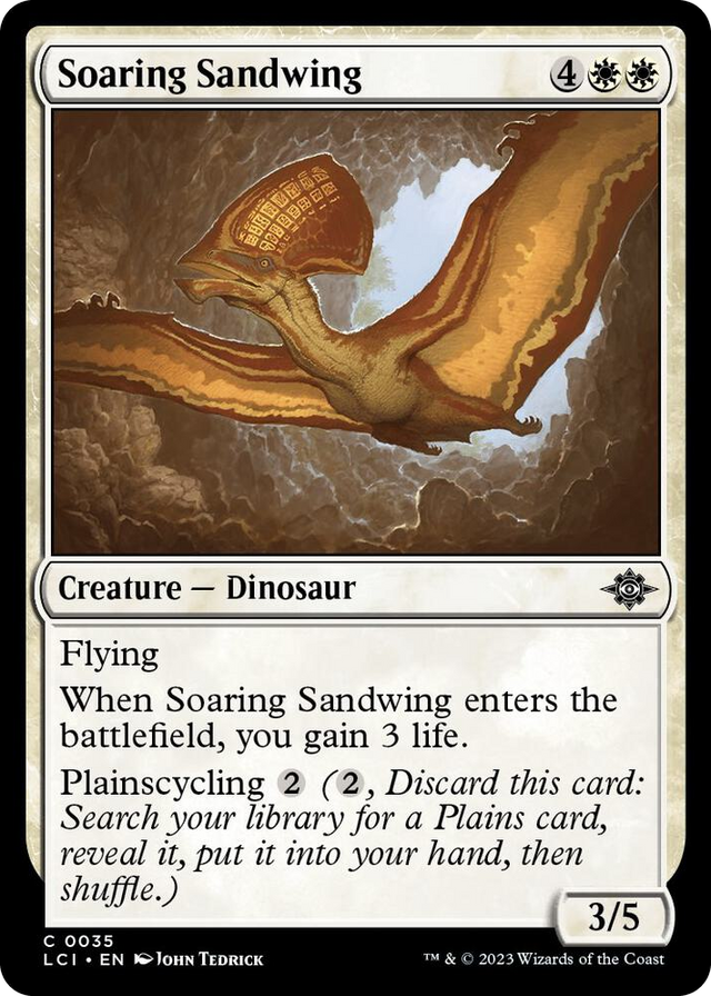 0035 Soaring Sandwing C The Lost Caverns of Ixalan