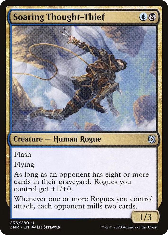 0236 Soaring Thought-Thief U Zendikar Rising