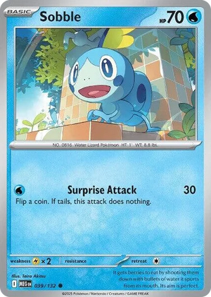 0039 Sobble Common Mega Evolution