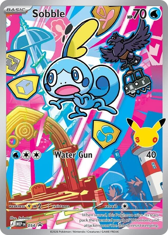 0054 Sobble - 054 Promo Mega Evolution Promo