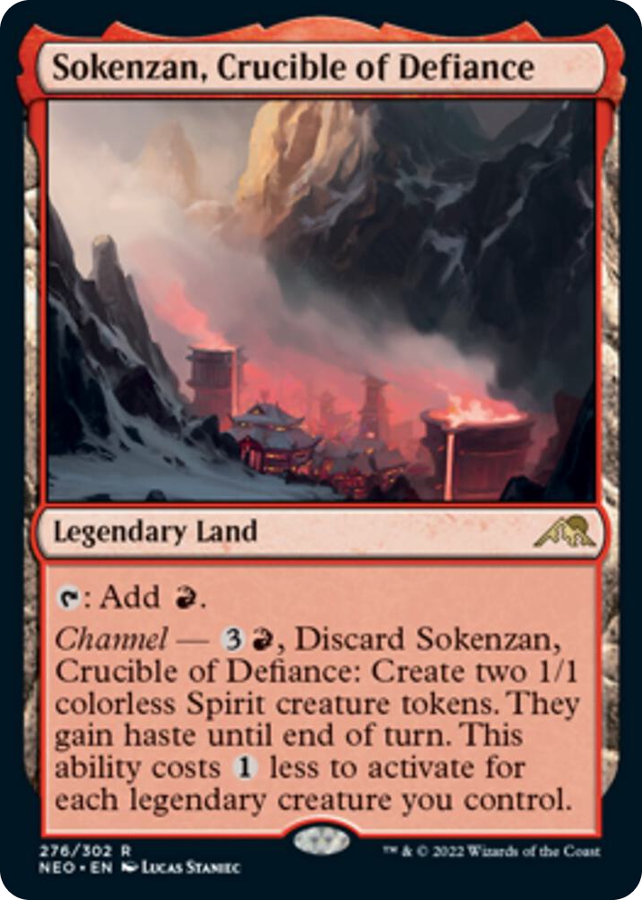 0276 Sokenzan, Crucible of Defiance R Kamigawa: Neon Dynasty
