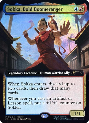 0004 Sokka, Bold Boomeranger (Extended Art) P Media Promos