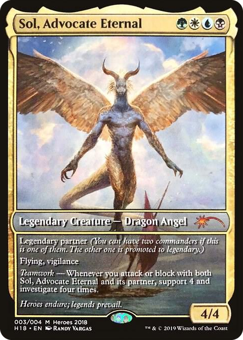 0003 Sol, Advocate Eternal M Unique and Miscellaneous Promos