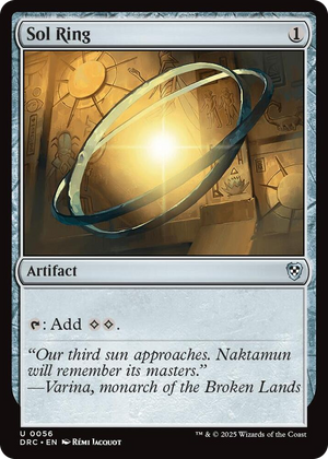 0056 Sol Ring (0056) U Commander: Aetherdrift