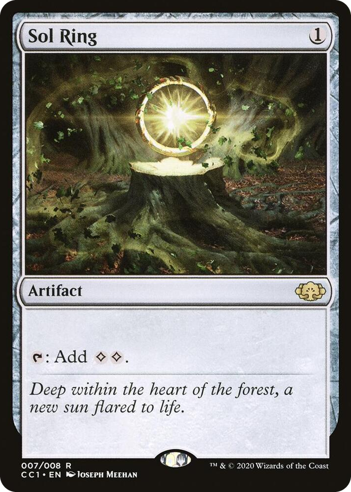 0007 Sol Ring R Commander Collection: Green