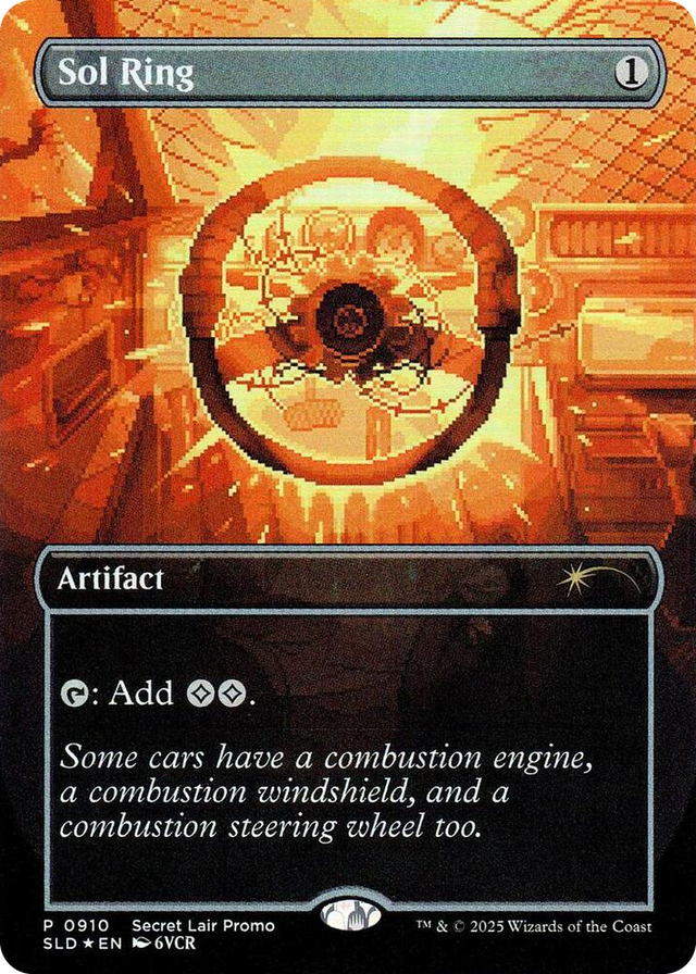 0910 Sol Ring (0910) (Rainbow Foil) P Secret Lair Drop Series