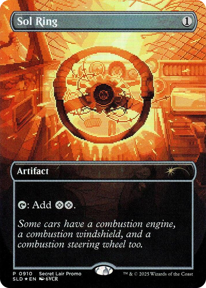 Sol Ring (0910) (Rainbow Foil) #910 P - Secret Lair Drop Series Pokemon card