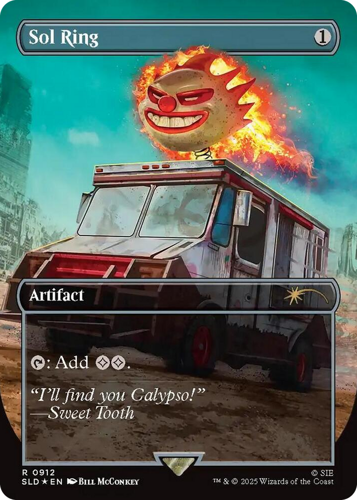 Sol Ring (0912) (Rainbow Foil) #912 R - Secret Lair Drop Series Pokemon card