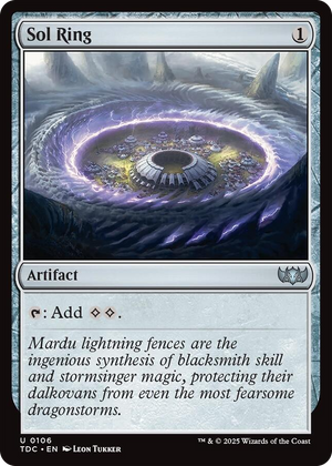 0106 Sol Ring U Commander: Tarkir: Dragonstorm