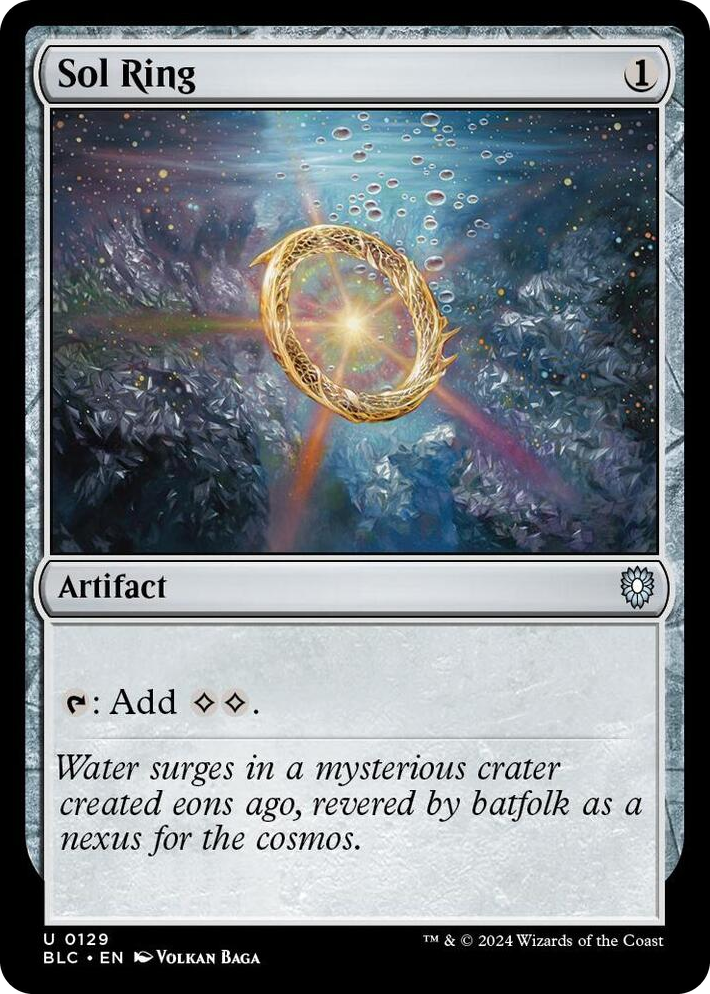 0129 Sol Ring U Commander: Bloomburrow