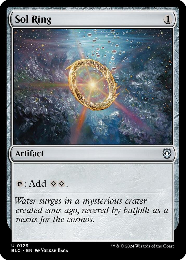 0129 Sol Ring U Commander: Bloomburrow