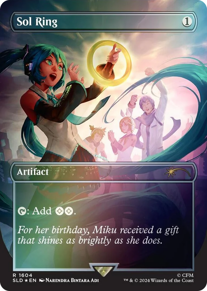 1604 Sol Ring (1604) (Rainbow Foil) R Secret Lair Drop Series