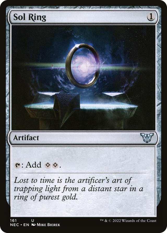 0161 Sol Ring U Commander: Kamigawa: Neon Dynasty