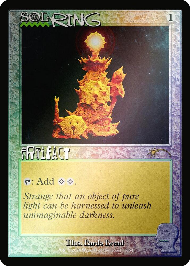 1664 Sol Ring (1664) (Rainbow Foil) R Secret Lair Drop Series