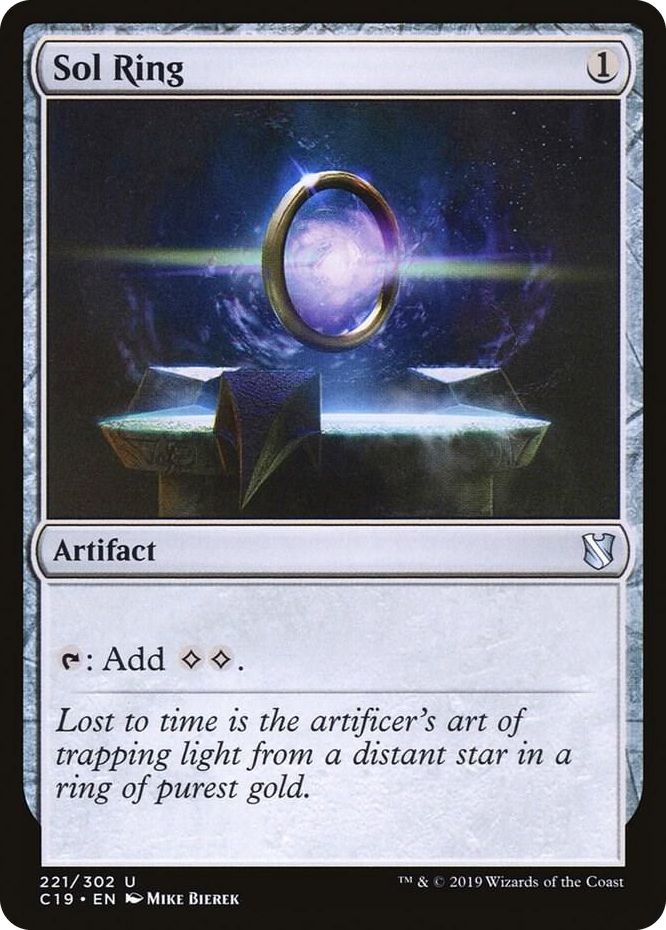 0221 Sol Ring U Commander 2019