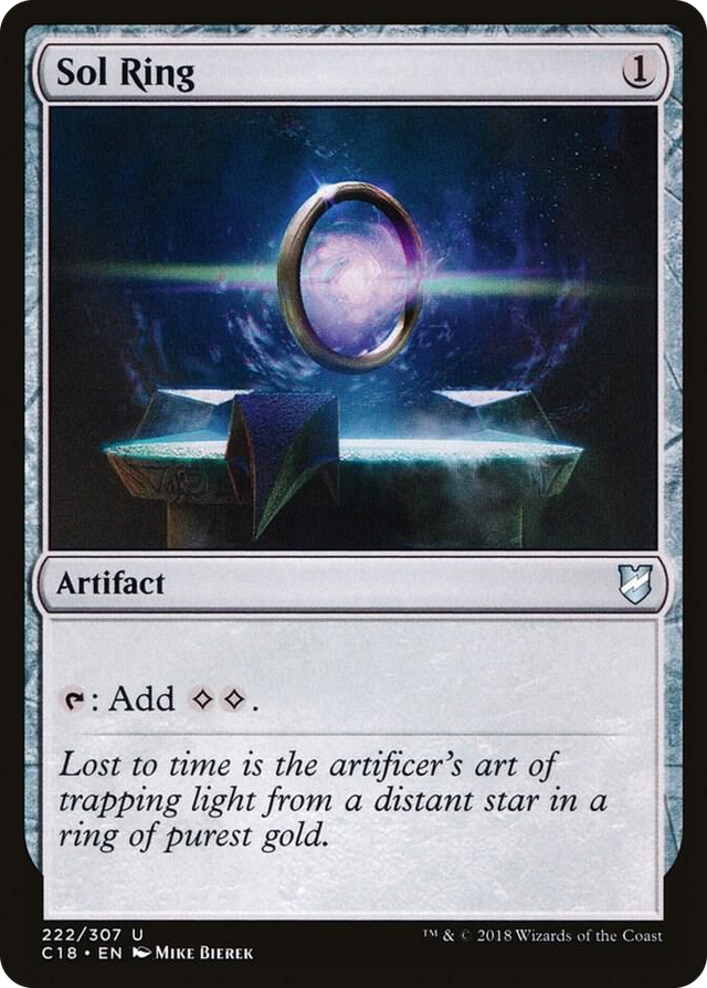 0222 Sol Ring U Commander 2018
