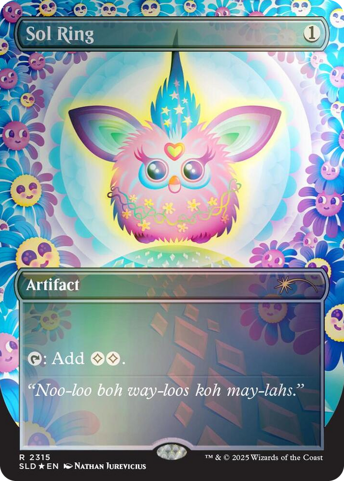 Sol Ring (2315) (Rainbow Foil) #2315 R - Secret Lair Drop Series Pokemon card