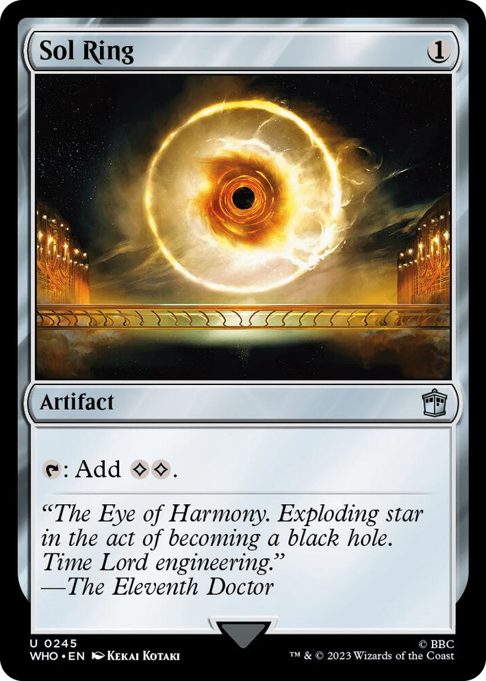 0245 Sol Ring U Universes Beyond: Doctor Who