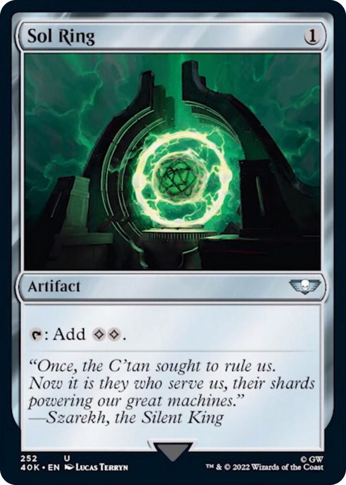 0252 Sol Ring (252) U Universes Beyond: Warhammer 40,000