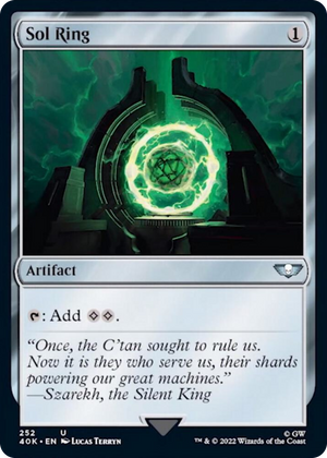 0252 Sol Ring (252) U Universes Beyond: Warhammer 40,000