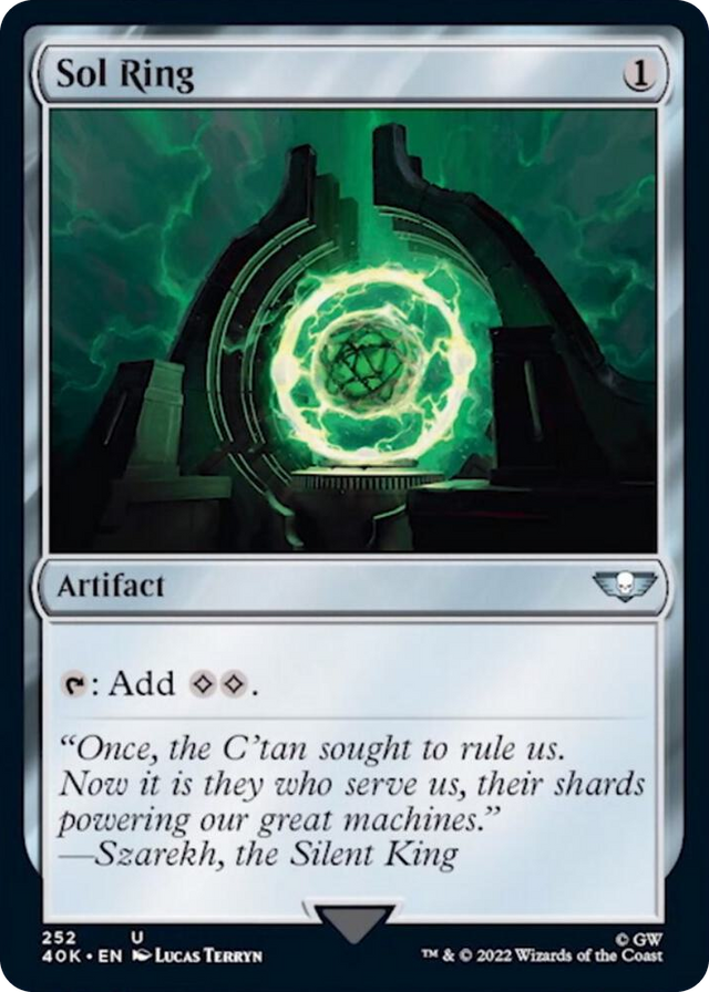 0252 Sol Ring (252) U Universes Beyond: Warhammer 40,000