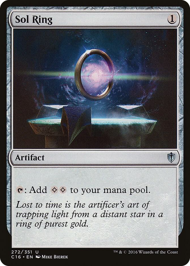 Sol Ring #272 U - Commander 2016 Pokemon card