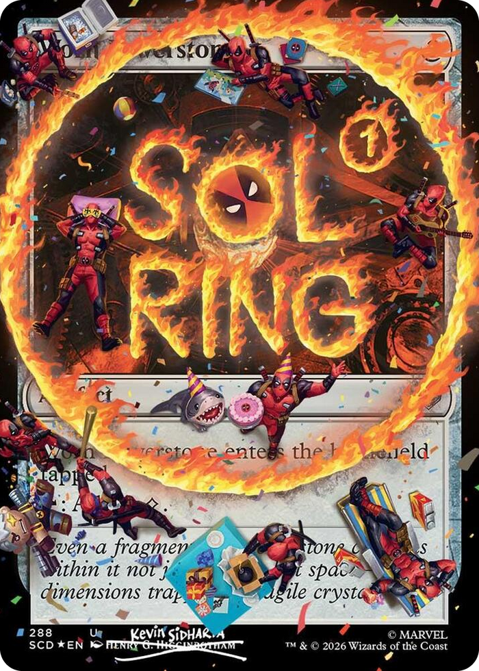 Sol Ring (288) (Pool Party Foil) #288 U - Secret Lair Drop Series Pokemon card