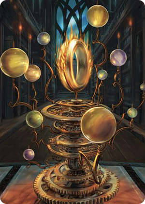 0070 Sol Ring Art Card S Art Series: Commander Masters