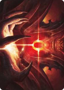0076 Sol Ring Art Card S Art Series: Universes Beyond: The Lord of the Rings: Tales of Middle-earth