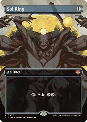 0427 Sol Ring (Borderless) P Commander: Secrets of Strixhaven