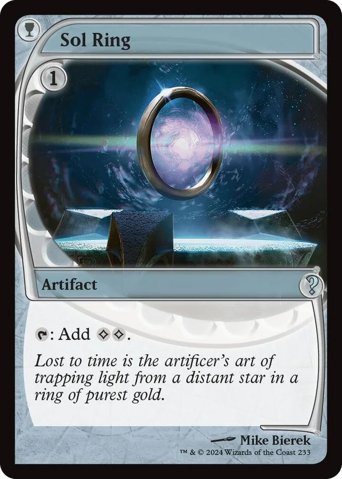 0233 Sol Ring (Future Sight) U Mystery Booster 2