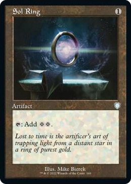0160 Sol Ring (Retro Frame) U Commander: The Brothers' War