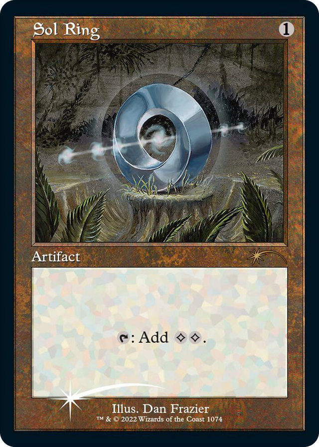 1074 Sol Ring (Retro Frame) (Foil Etched) R Secret Lair Drop Series