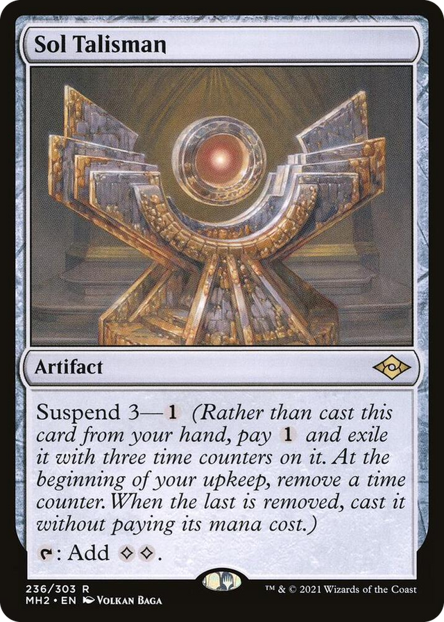 0236 Sol Talisman R Modern Horizons 2
