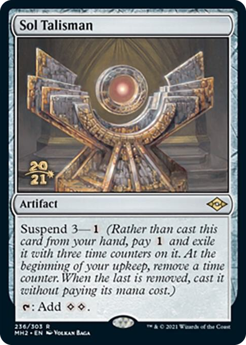 Sol Talisman #236 R - Prerelease Cards Pokemon card