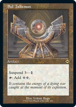 0432 Sol Talisman (Retro Frame) (Foil Etched) R Modern Horizons 2