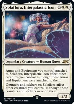 0027 Solaflora, Intergalactic Icon R Unfinity
