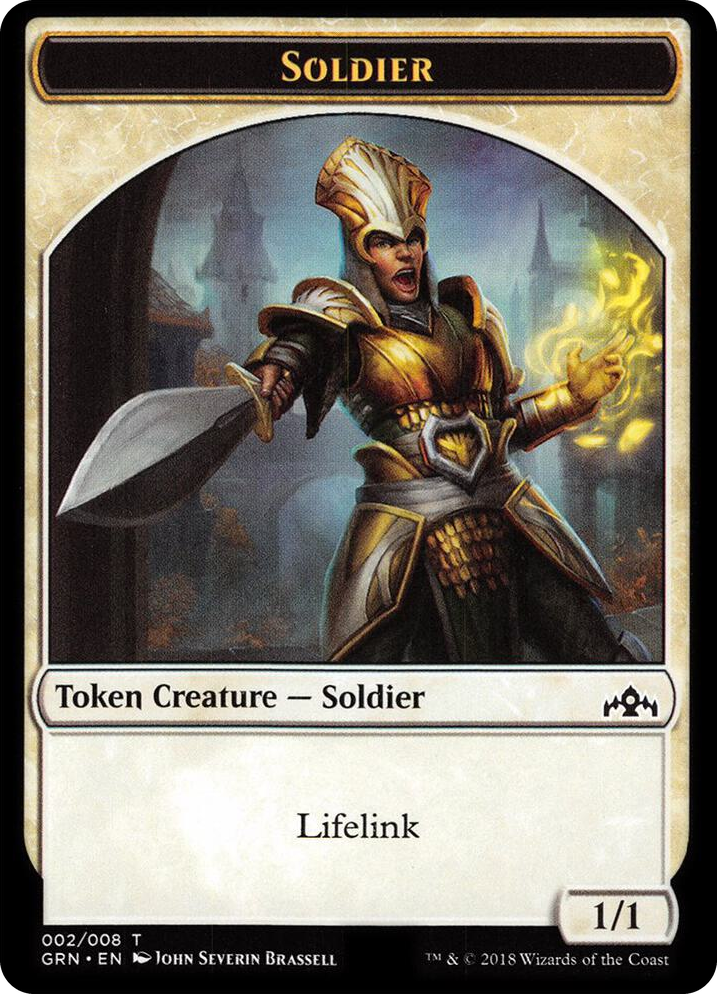 0002 Soldier (002) // Goblin Token T Guilds of Ravnica: Guild Kits