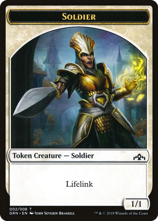 0002 Soldier Token T Guilds of Ravnica